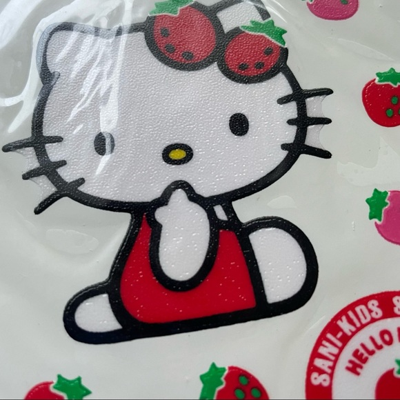 Vintage Strawberry Hello Kitty stickers 1997 - Picture 3 of 5